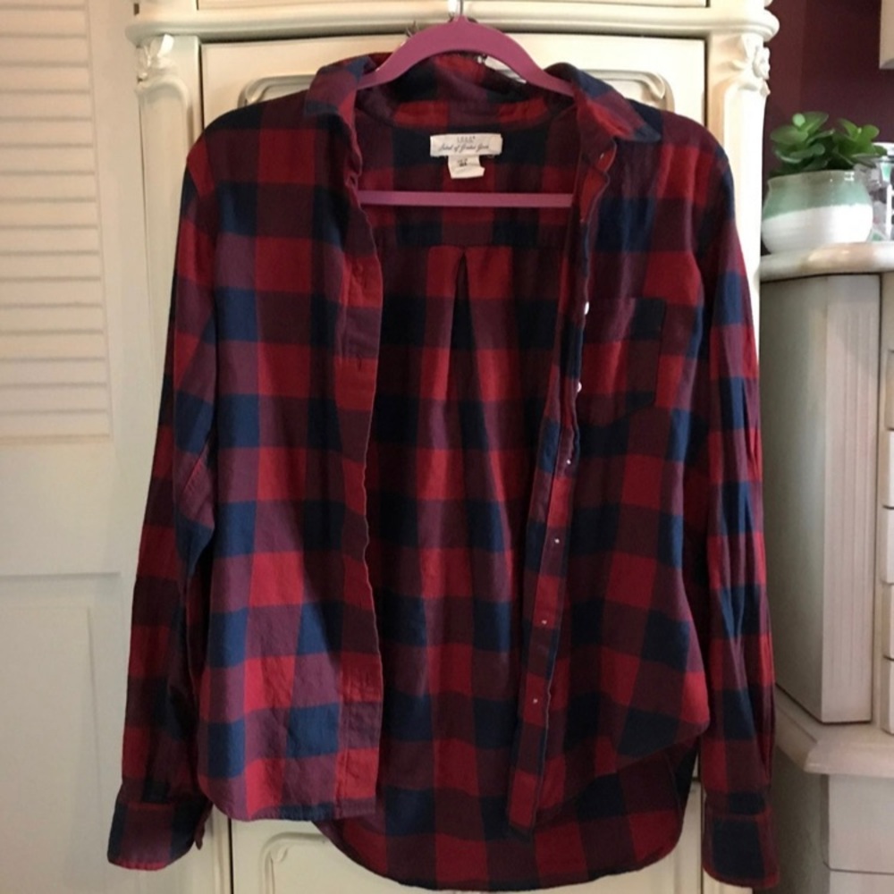 H&M plaid flannel